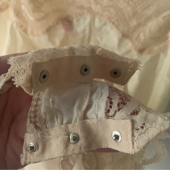 Vintage Lace Romper Slip Lady Lynne - Picture 5 of 6